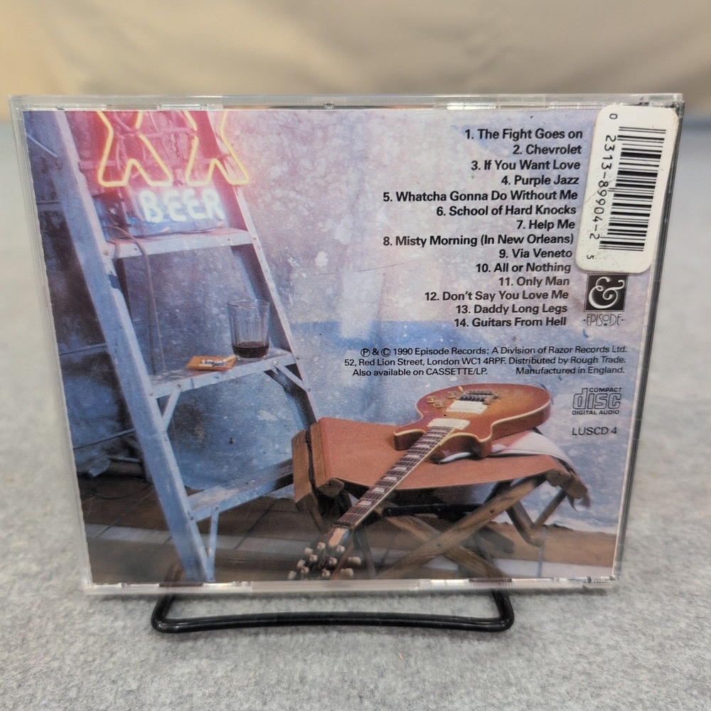 Pat Travers Band School of Hard Knocks CD 1990 Episode Records LUSCD 4 Rock - Picture 2 of 2